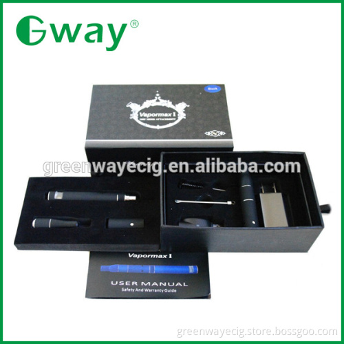 2015 facotory manufature dry herb vaporizer pen vapormax I vs flowermate vapormax v8.0